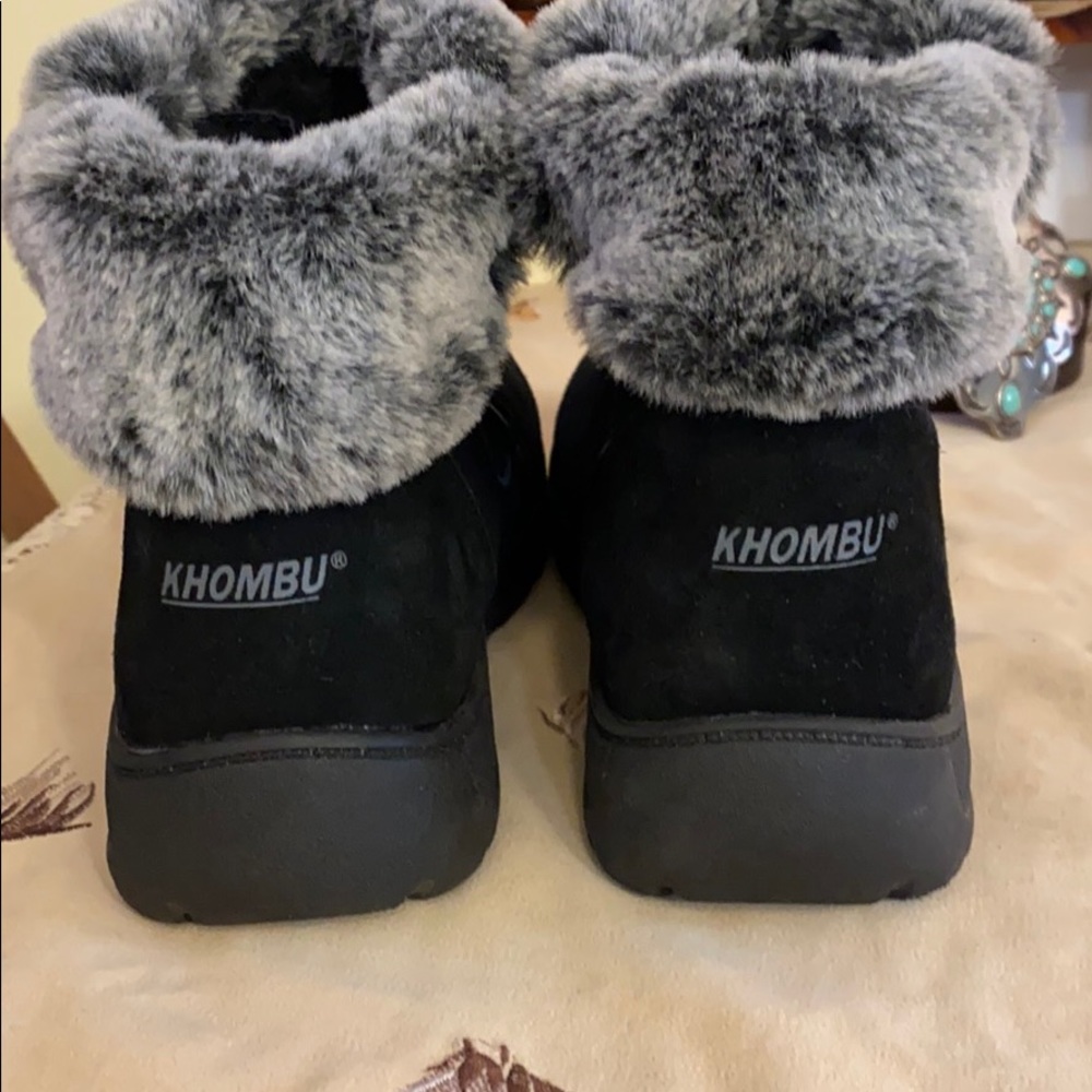 Black suede KHOMBU - Picture 7 of 9